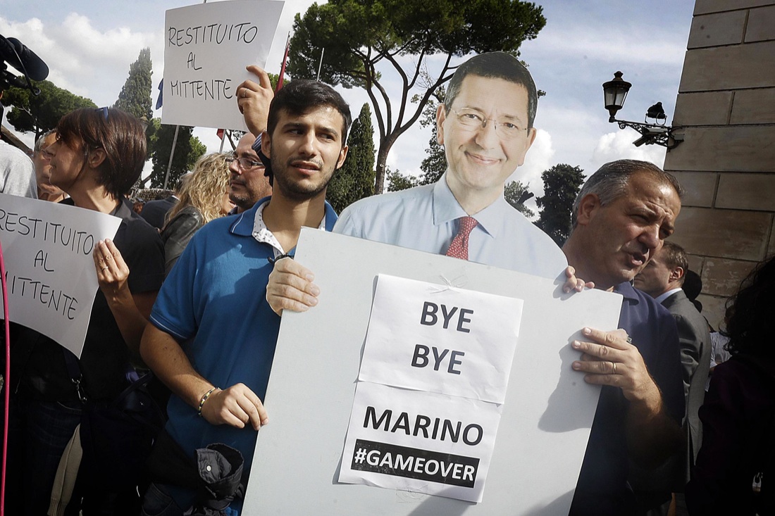 Ignazio Marino si è dimesso da sindaco di Roma – FOTO