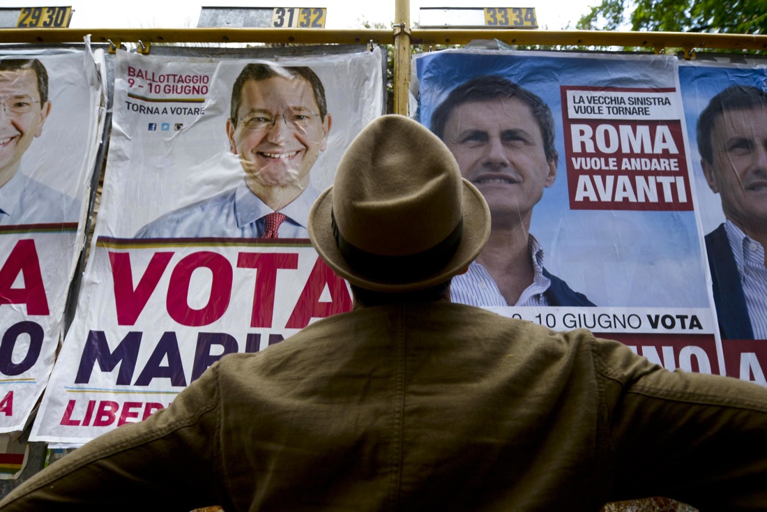 Ignazio Marino sindaco dimissionario: la storia in 30 foto