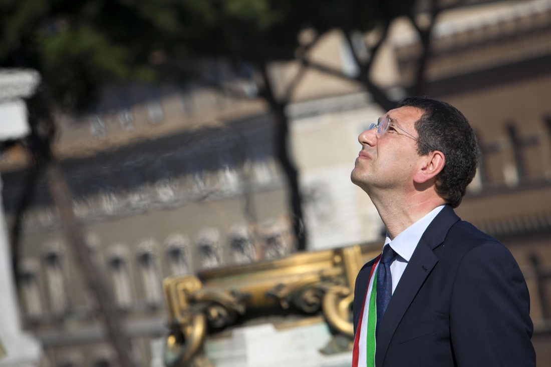 Ignazio Marino sindaco dimissionario: la storia in 30 foto