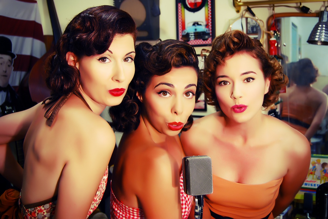 Ladyvette, il trio anni 50 che porta l’Italia in America