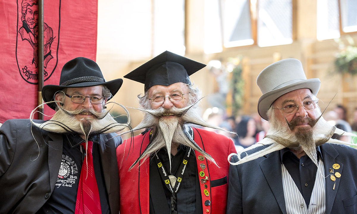 Barbe e baffi: i campionati mondiali in Austria