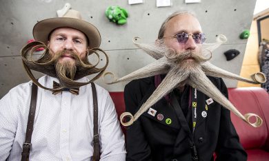 Barbe e baffi: i campionati mondiali in Austria