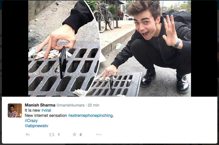 Extreme Phone Pinching, quando gli smartphone rischiano la vita Extreme Phone Pinching, quando gli smartphone rischiano la vita