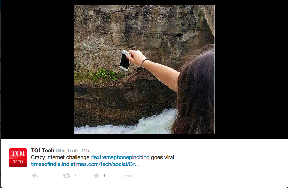 Extreme Phone Pinching, quando gli smartphone rischiano la vita Extreme Phone Pinching, quando gli smartphone rischiano la vita