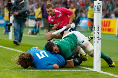 Rugby: la migliore Italia non basta contro l’Irlanda