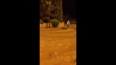 Alluvione a Cannes  – video 1