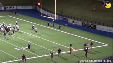 Football americano: calcio colpisce l’arbitro