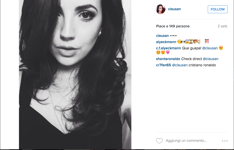 La nuova fiamma di Cristiano Ronaldo è una modella spagnola