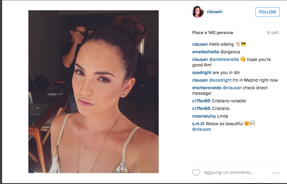 La nuova fiamma di Cristiano Ronaldo è una modella spagnola