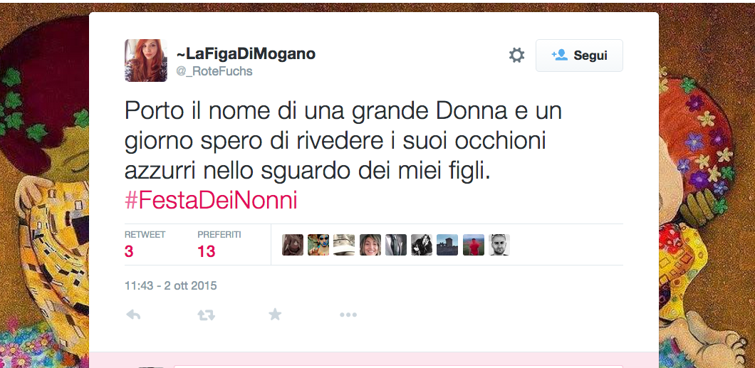 La festa dei nonni vista da Twitter