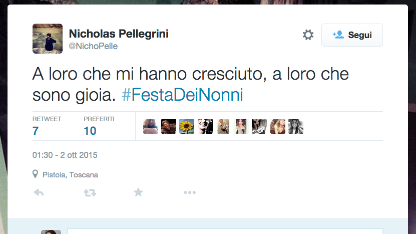 La festa dei nonni vista da Twitter