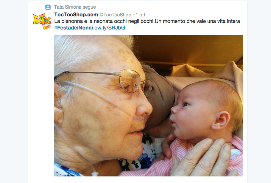 La festa dei nonni vista da Twitter