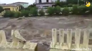 Maltempo Sardegna: esonda il rio Siligheddu