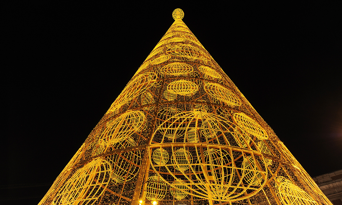 Le luci di Natale a Madrid