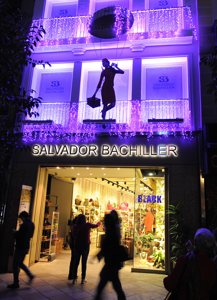 Le luci di Natale a Madrid