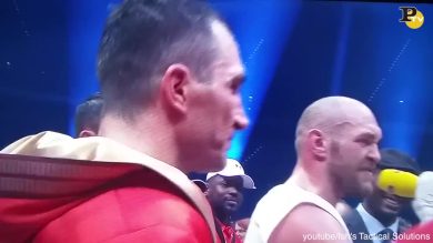 Tyson Fury e la serenata sul ring alla moglie