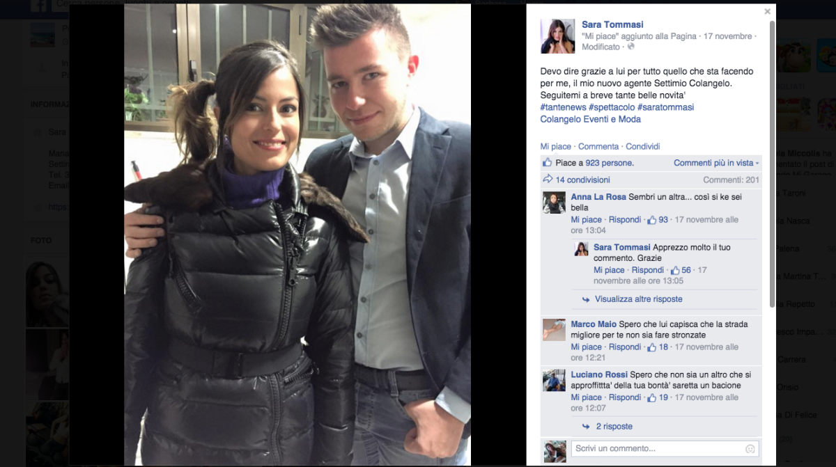 Galleria foto 'Sara Tommasi, rinascita da imprenditore' - foto 2