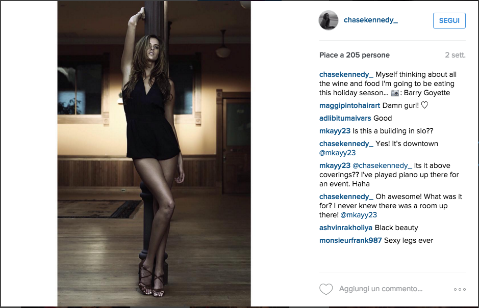 Chase Kennedy, la modella con le gambe più lunghe d’America Chase Kennedy, la modella con le gambe più lunghe d’America