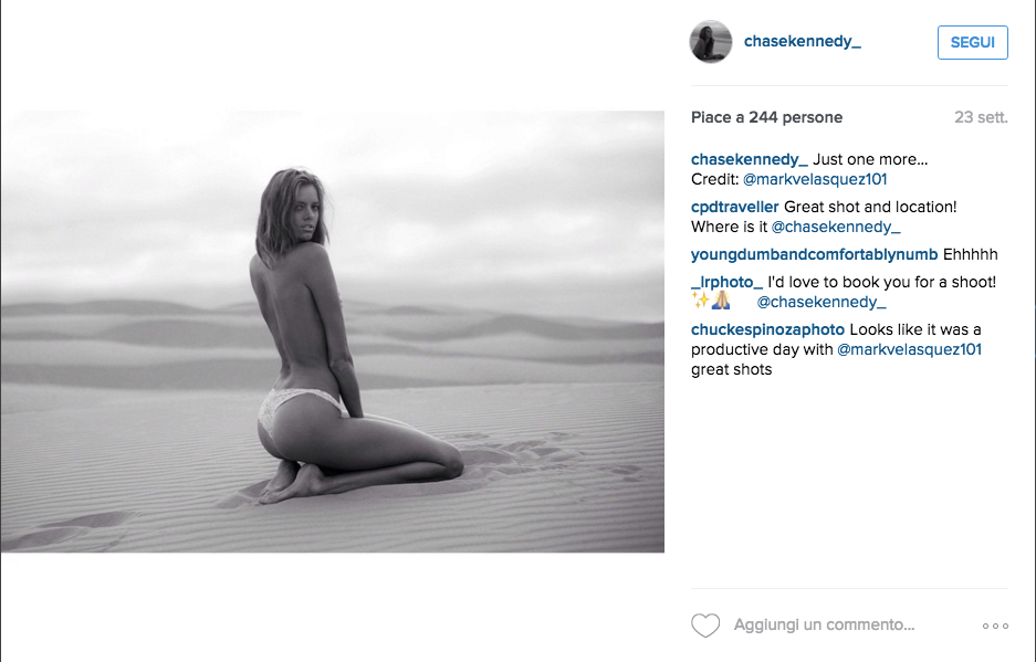 Chase Kennedy, la modella con le gambe più lunghe d’America Chase Kennedy, la modella con le gambe più lunghe d’America