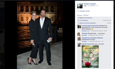 Tomaso Trussardi, la multa gli rovina la giornata