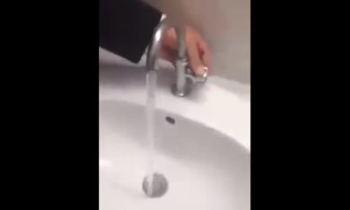 Il rubinetto che sembra una Formula 1