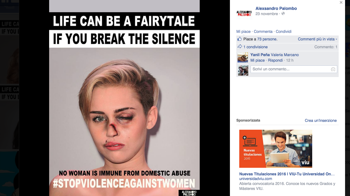 #BreakTheSilence: anche le celebrities potrebbero essere vittime di maltrattamenti #BreakTheSilence: anche le celebrities potrebbero essere vittime di maltrattamenti