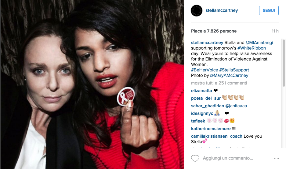 Giornata internazionale contro la violenza sulle donne, la solidarietà è vip Giornata internazionale contro la violenza sulle donne, la solidarietà è vip