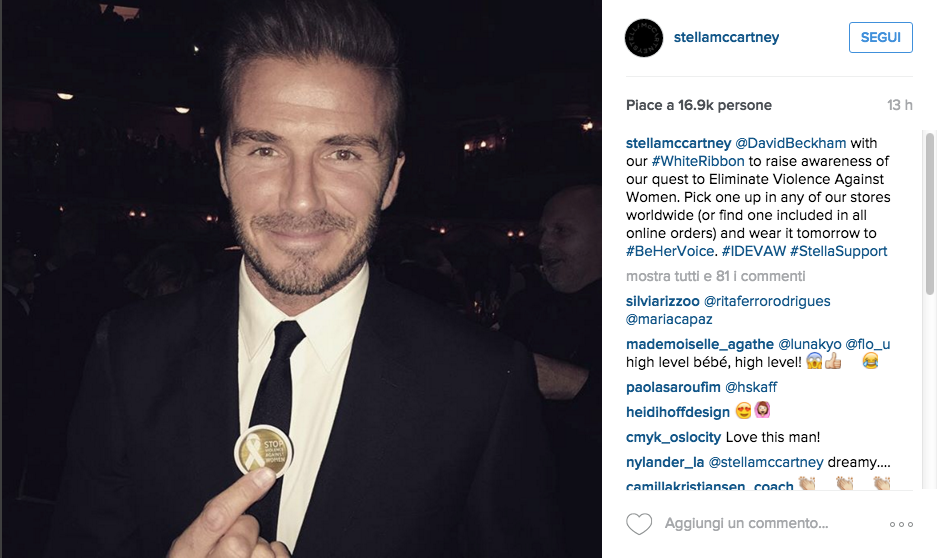 Giornata internazionale contro la violenza sulle donne, la solidarietà è vip Giornata internazionale contro la violenza sulle donne, la solidarietà è vip