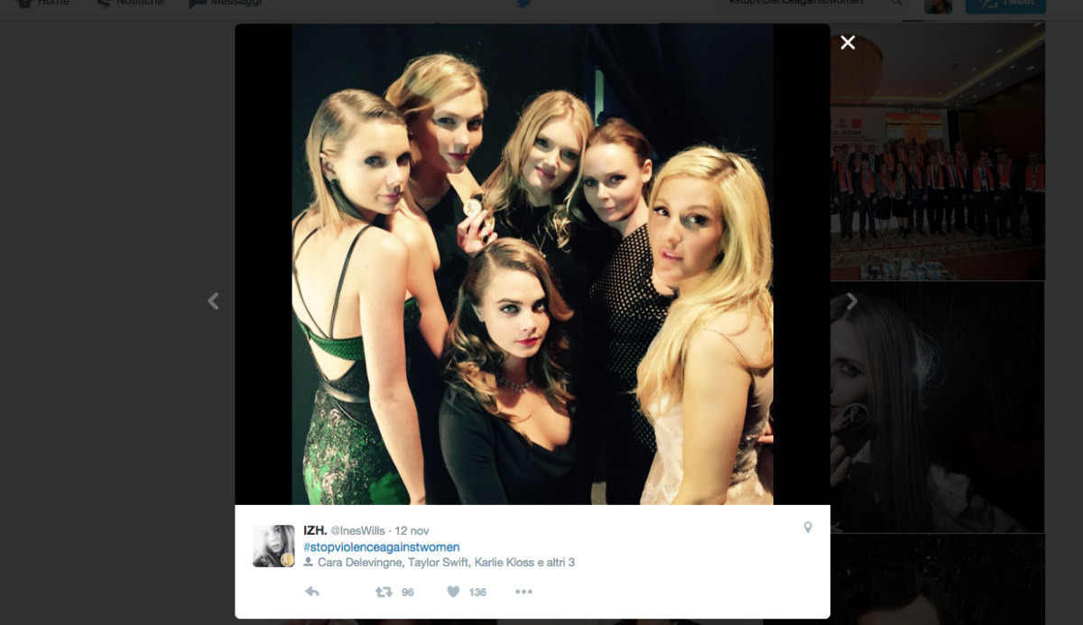 Galleria foto 'Giornata internazionale contro la violenza sulle donne, la solidarietà è vip' - foto 7