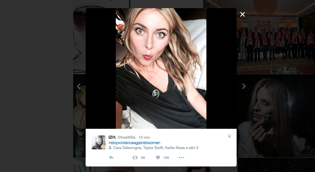 Giornata internazionale contro la violenza sulle donne, la solidarietà è vip Giornata internazionale contro la violenza sulle donne, la solidarietà è vip