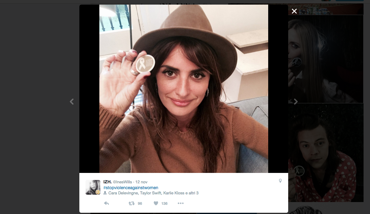 Giornata internazionale contro la violenza sulle donne, la solidarietà è vip Giornata internazionale contro la violenza sulle donne, la solidarietà è vip