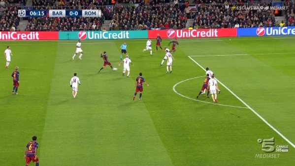 Barcellona-Roma 6-1: Messi e Suarez umiliano Garcia Barcellona-Roma 6-1: Messi e Suarez umiliano Garcia