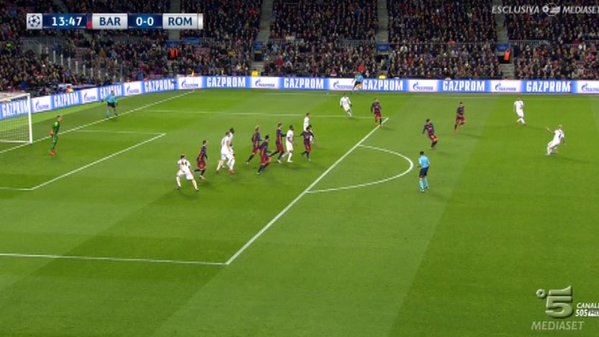 Barcellona-Roma 6-1: Messi e Suarez umiliano Garcia Barcellona-Roma 6-1: Messi e Suarez umiliano Garcia