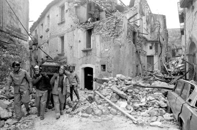 Terremoto Irpinia: le registrazione della scossa