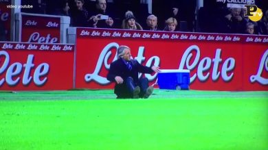 La scivolata di Mancini, Inter-Frosinone
