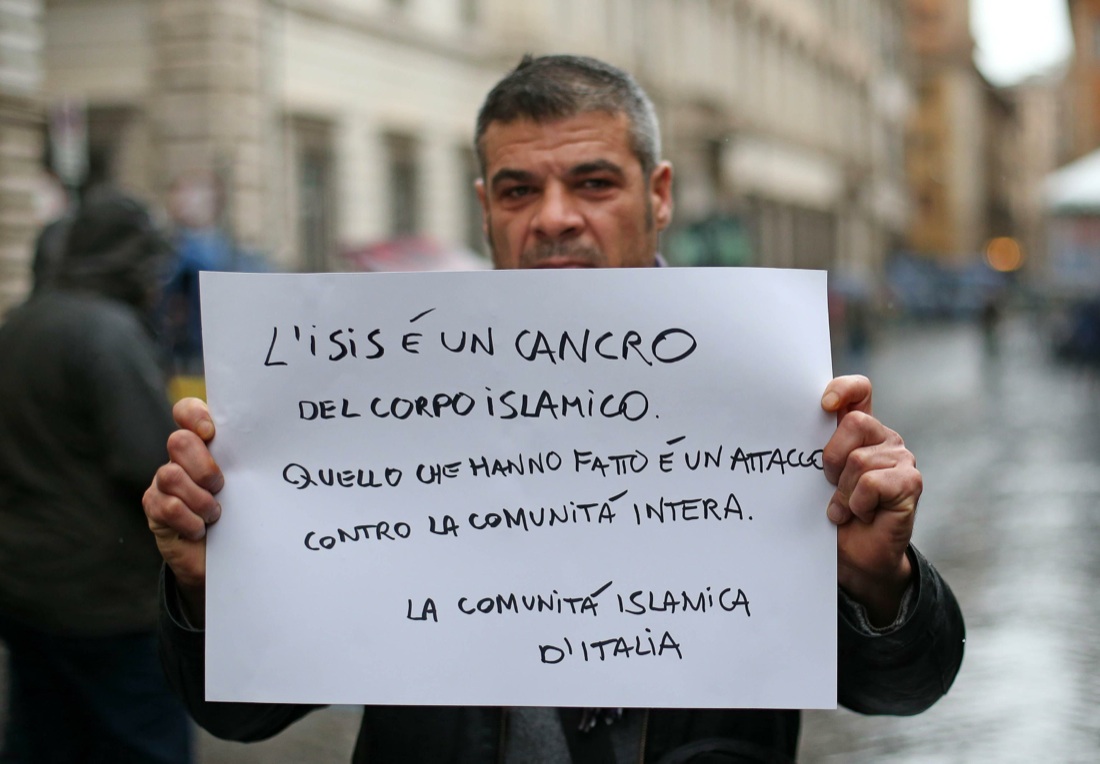 Islamici italiani contro il terrorismo