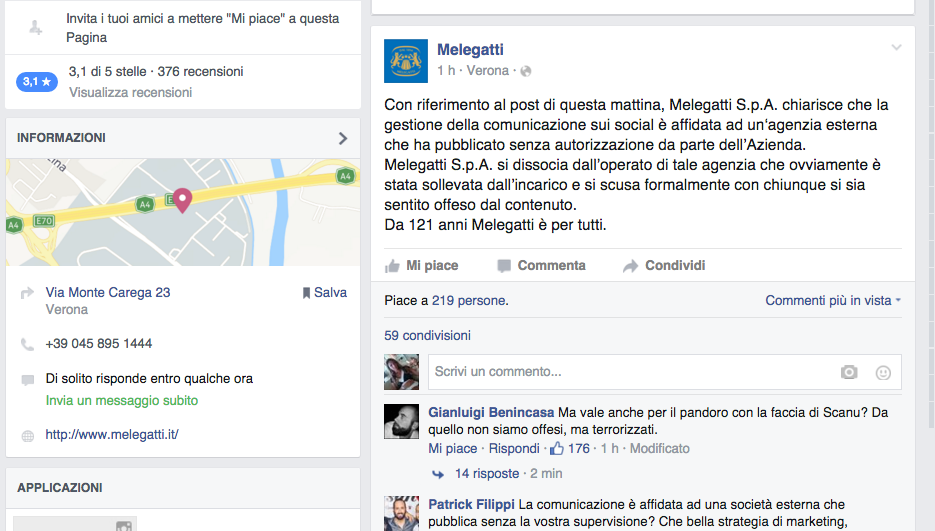 Melegatti e la gaffe della colazione eterosessuale Melegatti e la gaffe della colazione eterosessuale