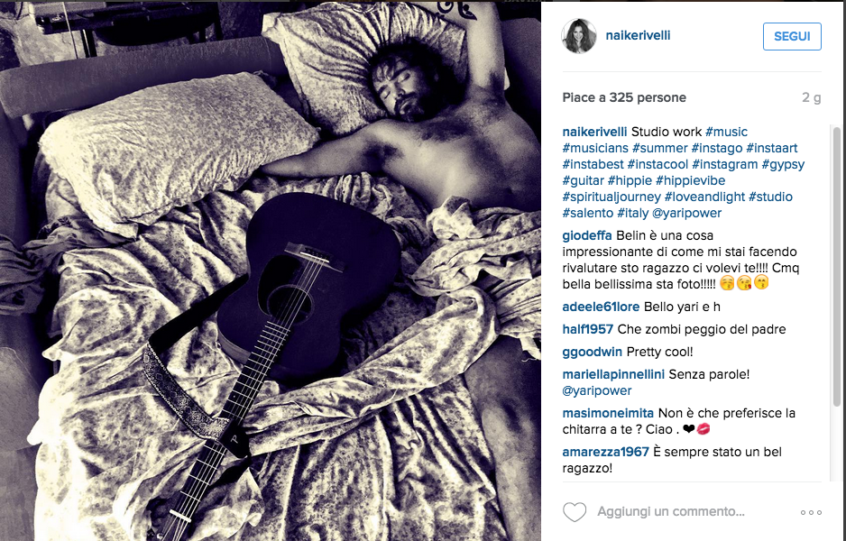 Yari Carrisi e Naike Rivelli: storia d’amore al capolinea Yari Carrisi e Naike Rivelli: storia d’amore al capolinea