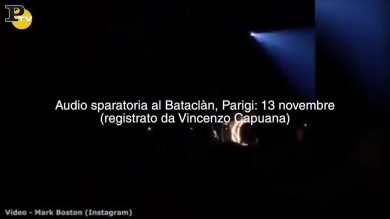 Bataclan: l’audio della sparatoria