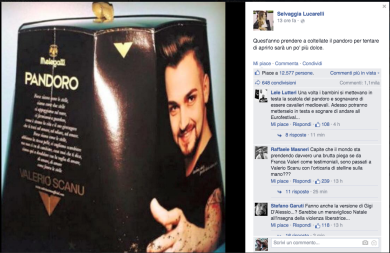 Selvaggia Lucarelli, guai a toccare Valerio Scanu