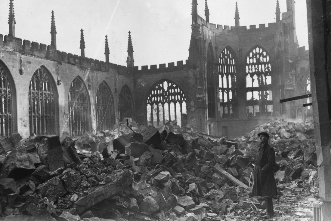 Il bombardamento di Coventry del 14 novembre 1940 – foto Il bombardamento di Coventry del 14 novembre 1940 – foto