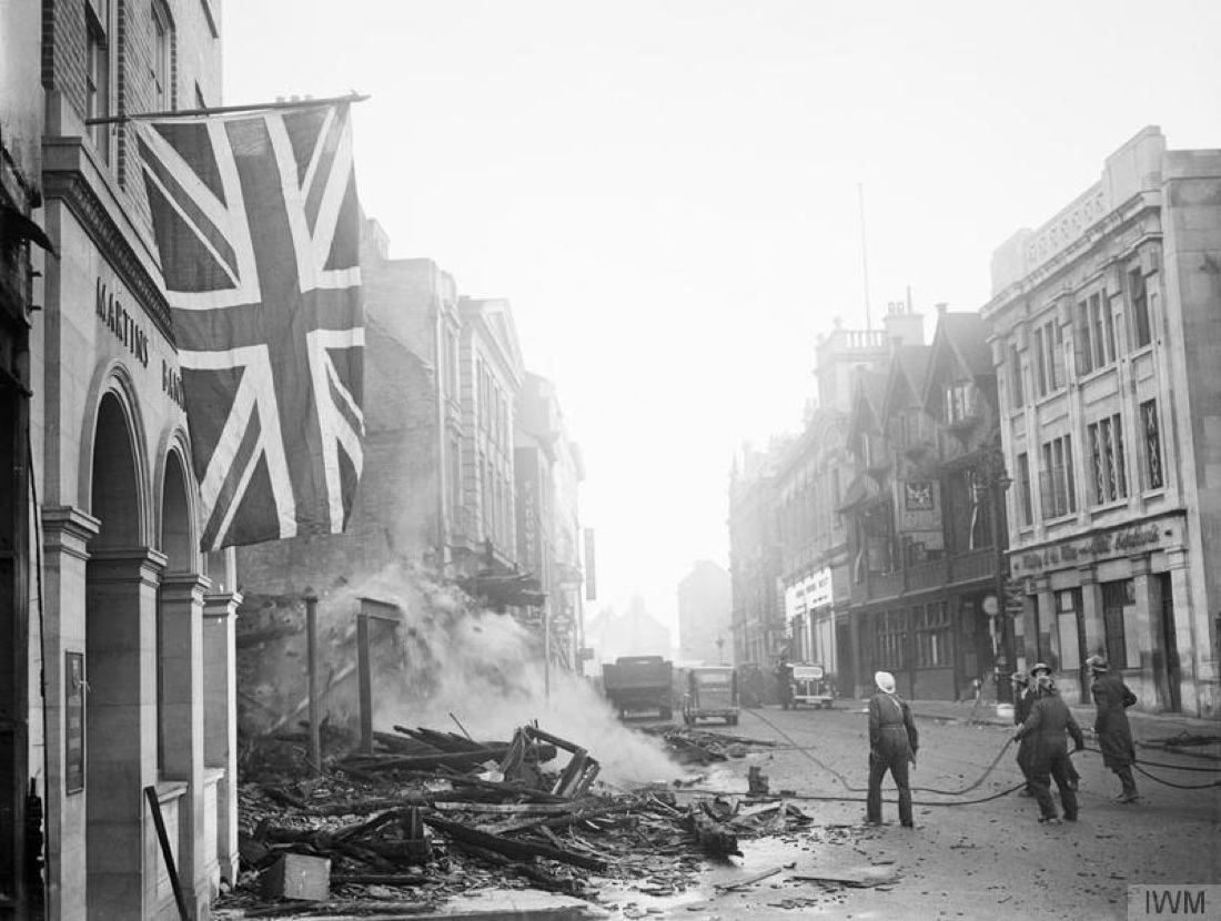 Il bombardamento di Coventry del 14 novembre 1940 – foto Il bombardamento di Coventry del 14 novembre 1940 – foto