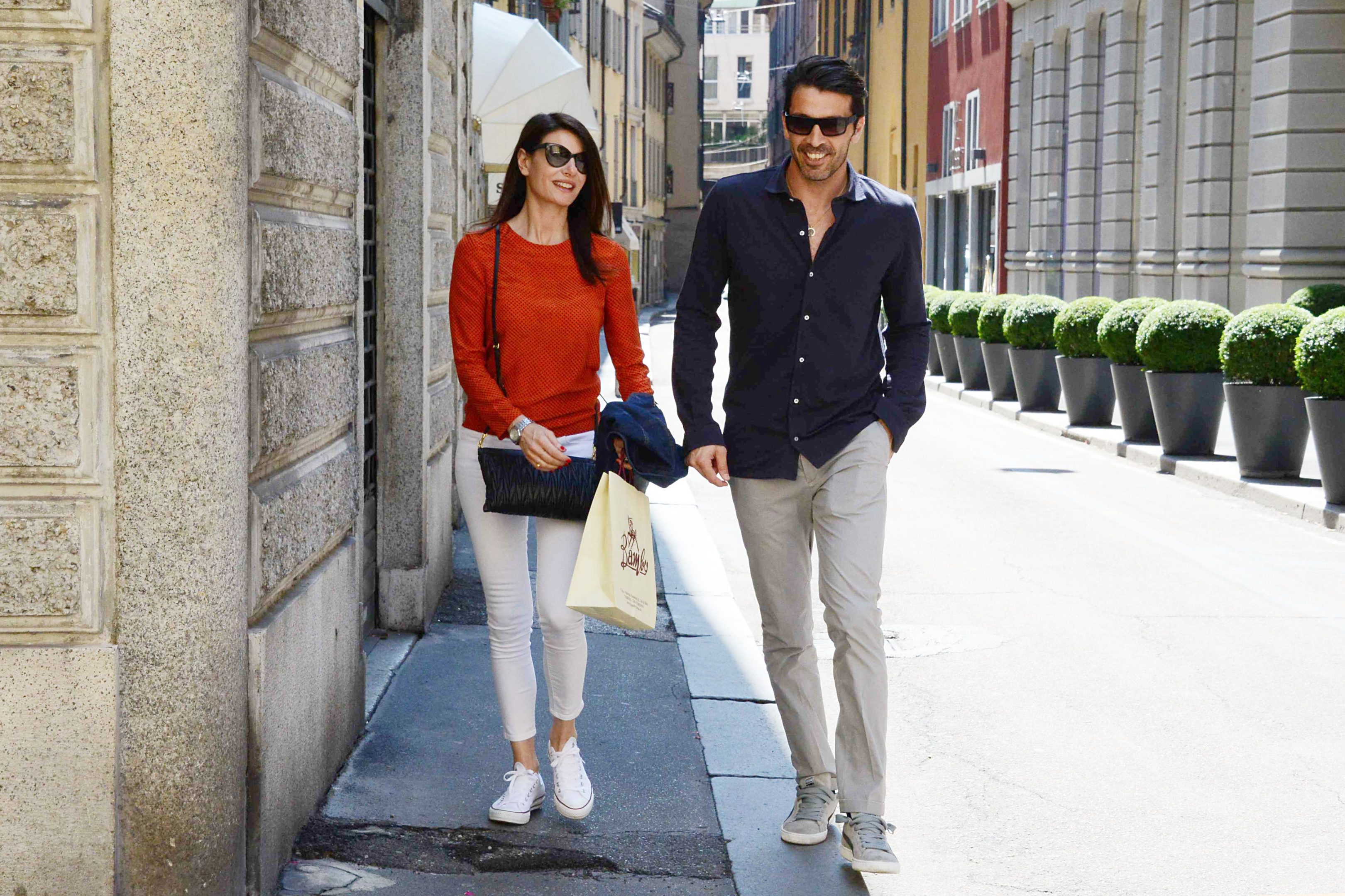 Gigi Buffon e Ilaria D’Amico: il bimbo sarà maschio Gigi Buffon e Ilaria D’Amico: il bimbo sarà maschio