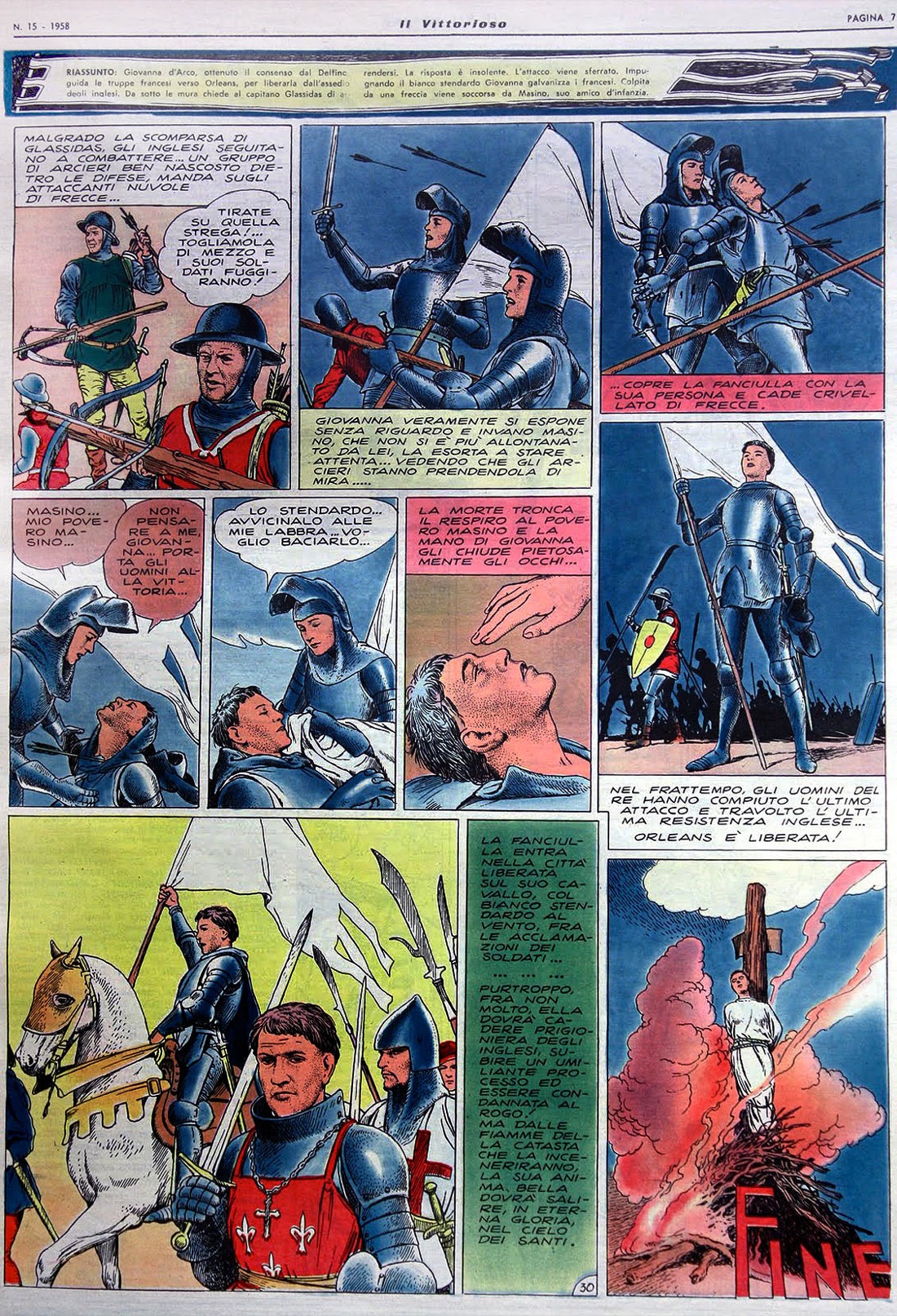 Giovanna d’Arco: una supereroina a fumetti