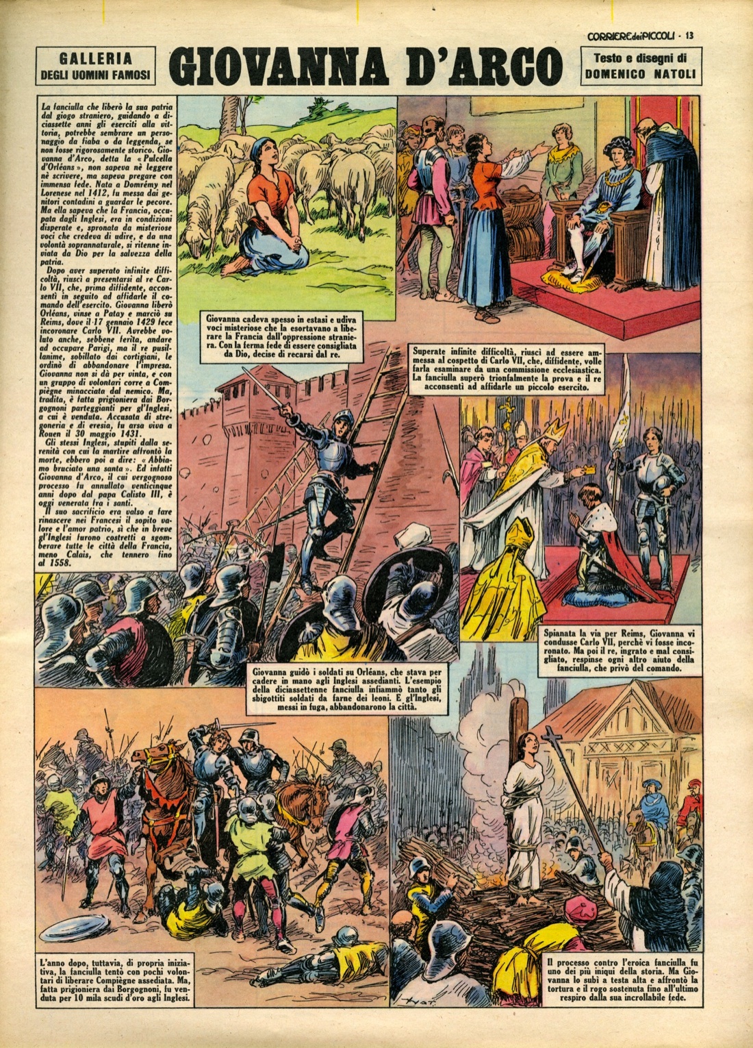 Giovanna d’Arco: una supereroina a fumetti