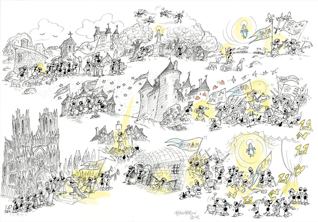 Giovanna d’Arco: una supereroina a fumetti