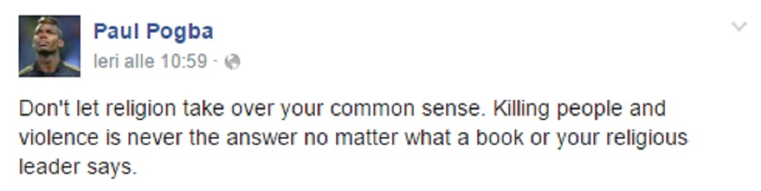 Strage di Parigi: la solidarietà dei calciatori musulmani alle vittime Strage di Parigi: la solidarietà dei calciatori musulmani alle vittime