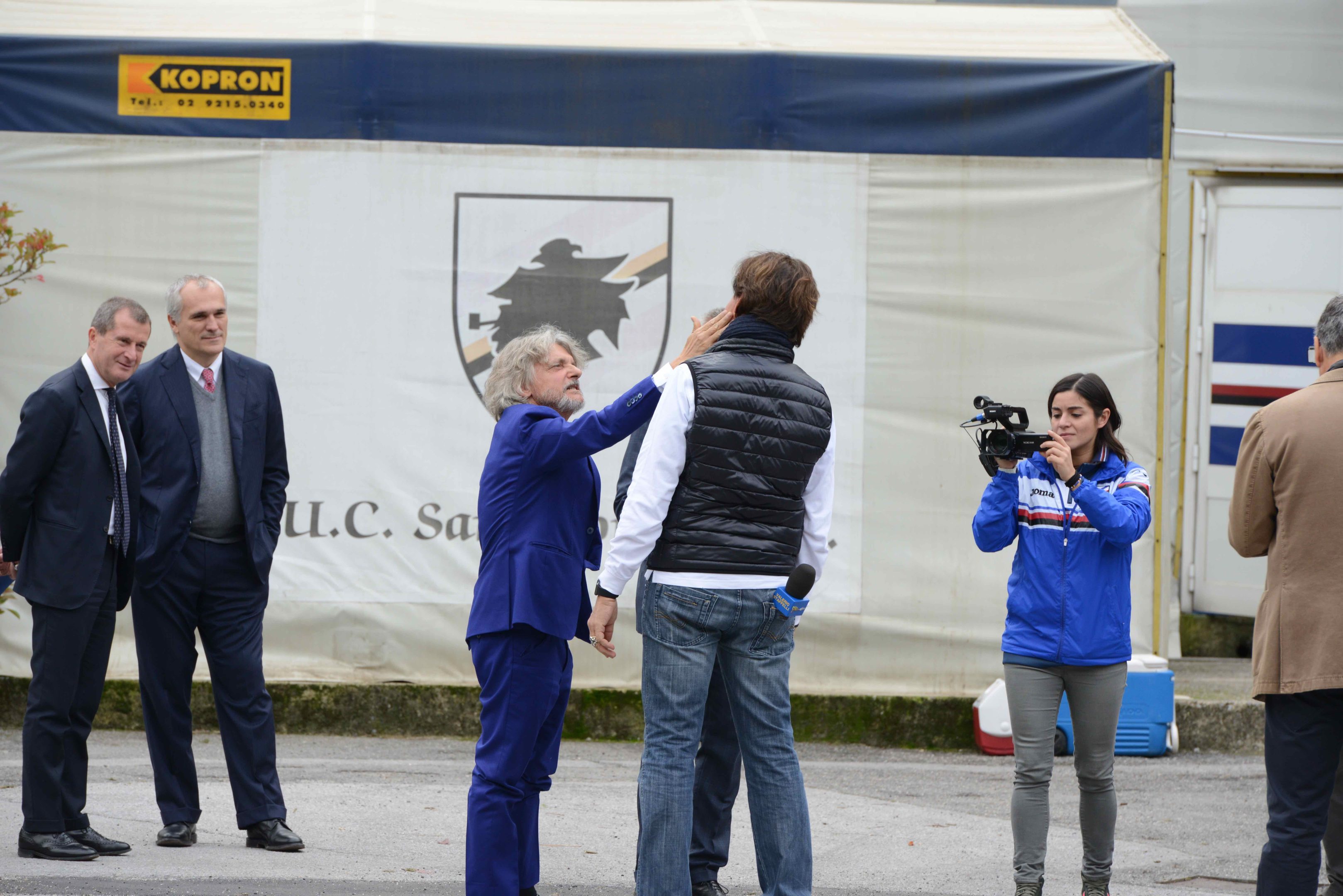 Montella alla Sampdoria, il (nuovo) primo giorno di scuola Montella alla Sampdoria, il (nuovo) primo giorno di scuola