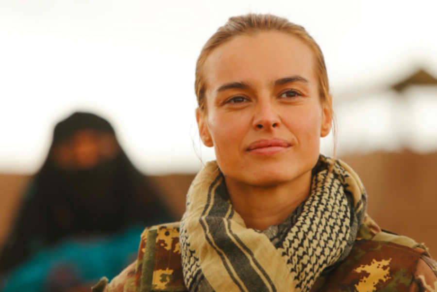 “Limbo”: Kasia Smutniak, il soldato che prova a rinascere