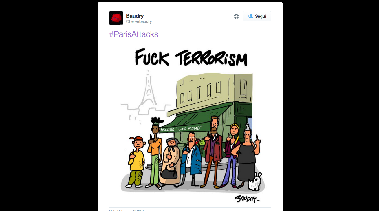 Artisti e fumettisti contro al terrorismo Artisti e fumettisti contro al terrorismo